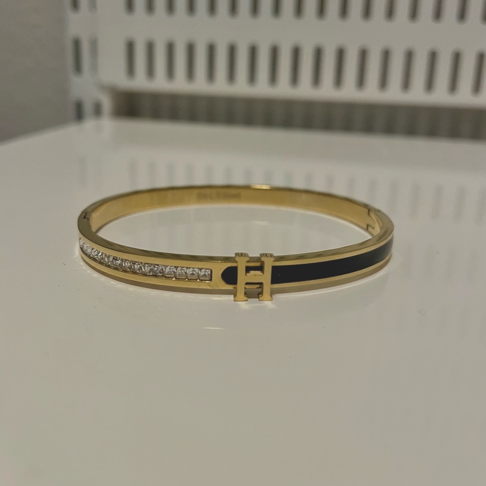 Vintage Hermès H bracelet